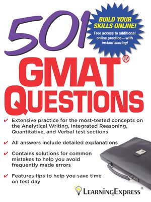 cover image of 501 GMAT Questions